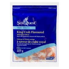 Image of Sea Quest Flaked King Crab Flav Pollock 227 G