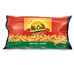 Mccain Shoestring Fries 800G
