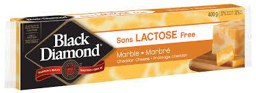 Black Diamond Marble Cheese, Lactose Free  400g