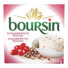 Image of Boursin Cranberry & Pepper Cheese 150g