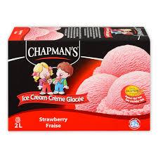 Image of Chapmans Strawberry Ice Cream 2L