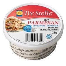 Image of Tre Stelle Parmesan Cheese 125g