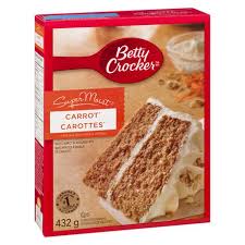 Image of Betty Crocker Supermoist Cake Mix, Carrot 432g