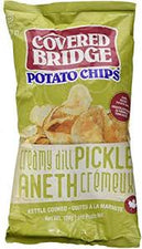 Image of Covered Bridge Kettle Cooked Chips, Creamy Dill Pickle 170g