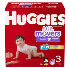 Image of Huggies Little Movers Diapers Size 3