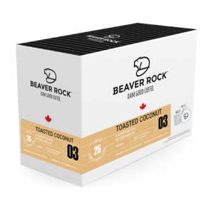 Beaver Rock Roastery Toasted Coconut Coffee 25pk