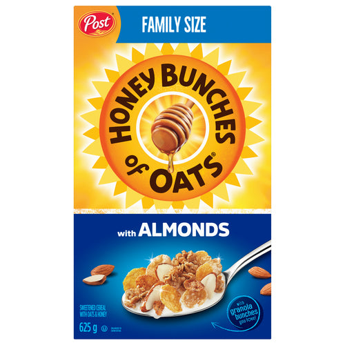 POST HBO ALMOND FAMILY SIZE 625G
