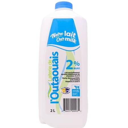 LATERIE O 2% POT A LAIT 2L