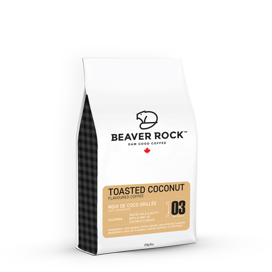 Beaver Rock Toasted Coconut Ground Coffee 340g