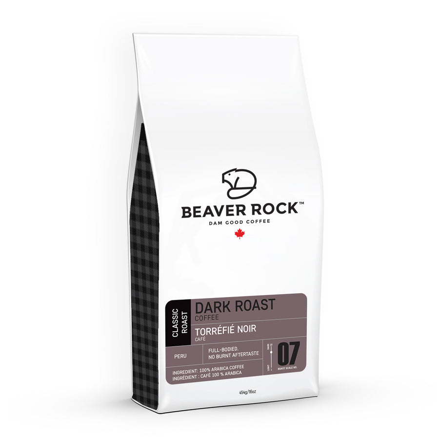 Beaver Rock Dark Roast Whole Bean Coffee 340g
