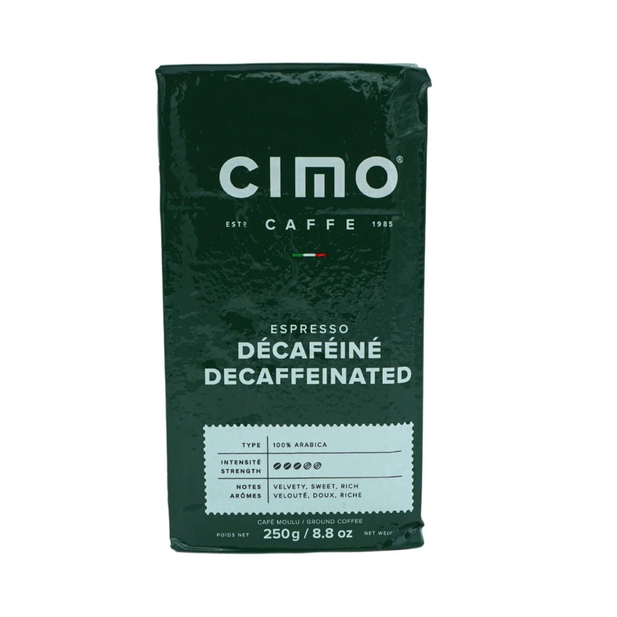 Cimo Espresso Decaffeinated Ground Coffee 250g