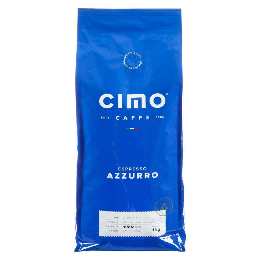 Cimo Azzurro Espresso Ground Coffee 1kg
