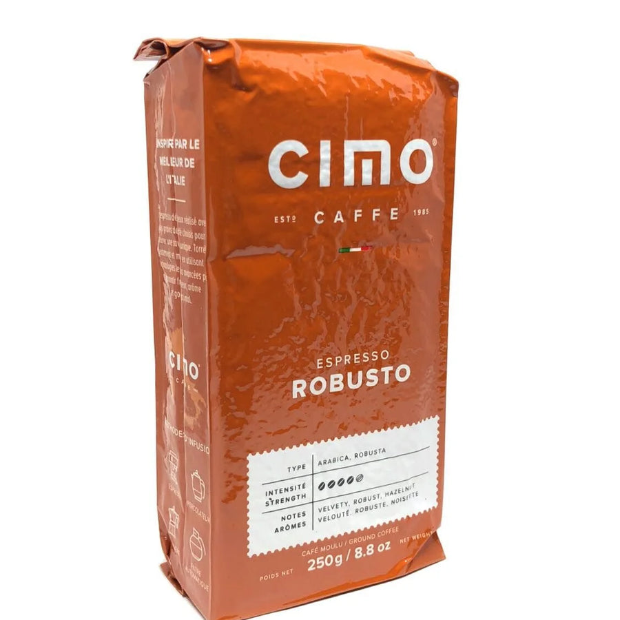 Cimo Espresso Robusto Ground Coffee 250g
