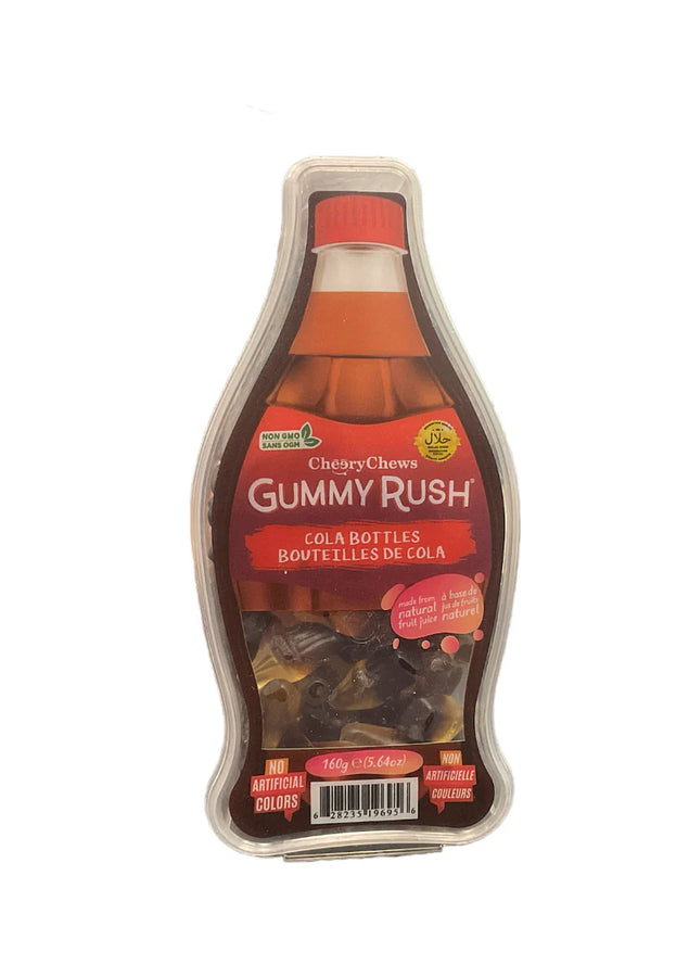 Gummy Rush Cola Bottles 160g