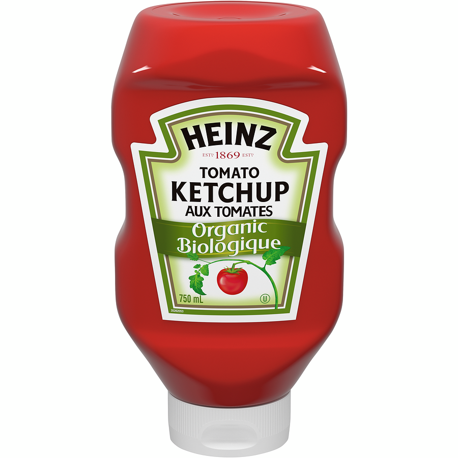Heinz Organic Tomato Ketchup 750mL