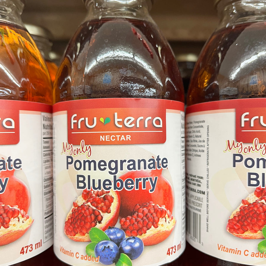 Fru Terra Pomegranate Blueberry 473mL