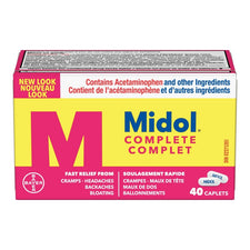 Image of Midol Complete Fast Relief 40 Caplets