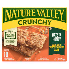 Image of Nature Valley Crunchy Granola Bar, Oats 'n' Honey 230g
