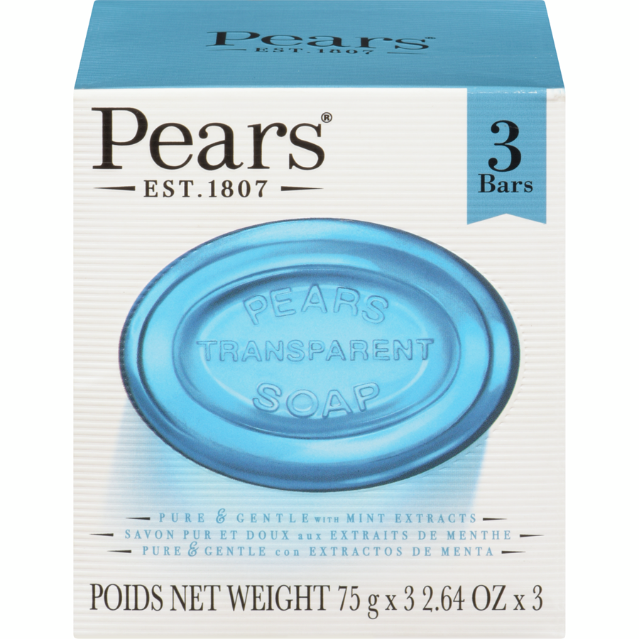 Pears Bar Soap 3 x 75G