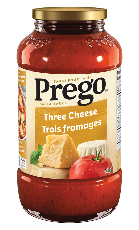 Prego 3 Cheese Pasta Sauce 645mL
