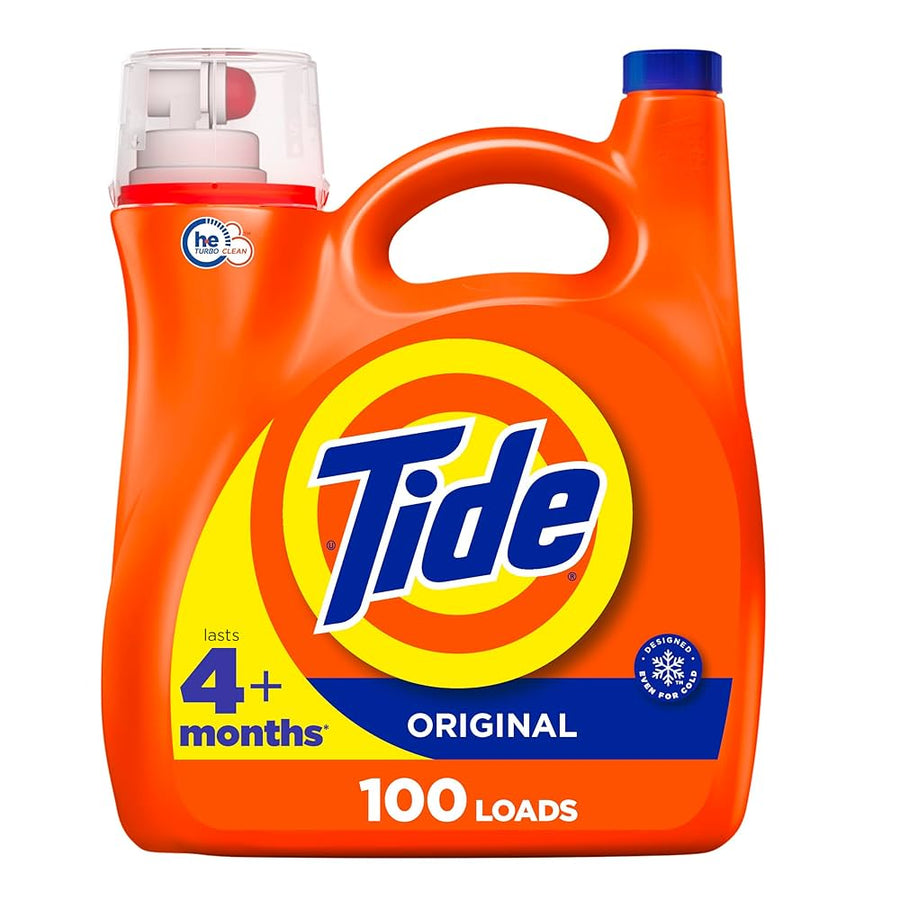 Tide HE Liquid Laundry Detergent - 100 Loads 3.9L