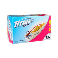Titan Snack Plastic Bags - 200pk