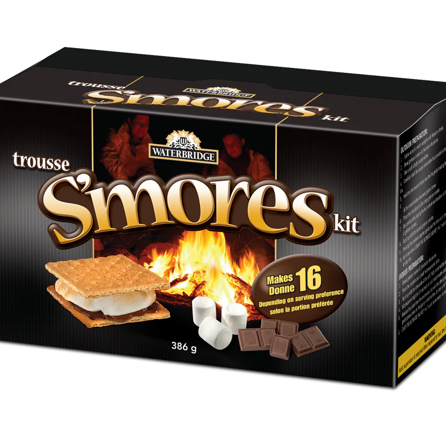 WATERBRIDGE SMORES MILK CHOCOLATE KIT 380G