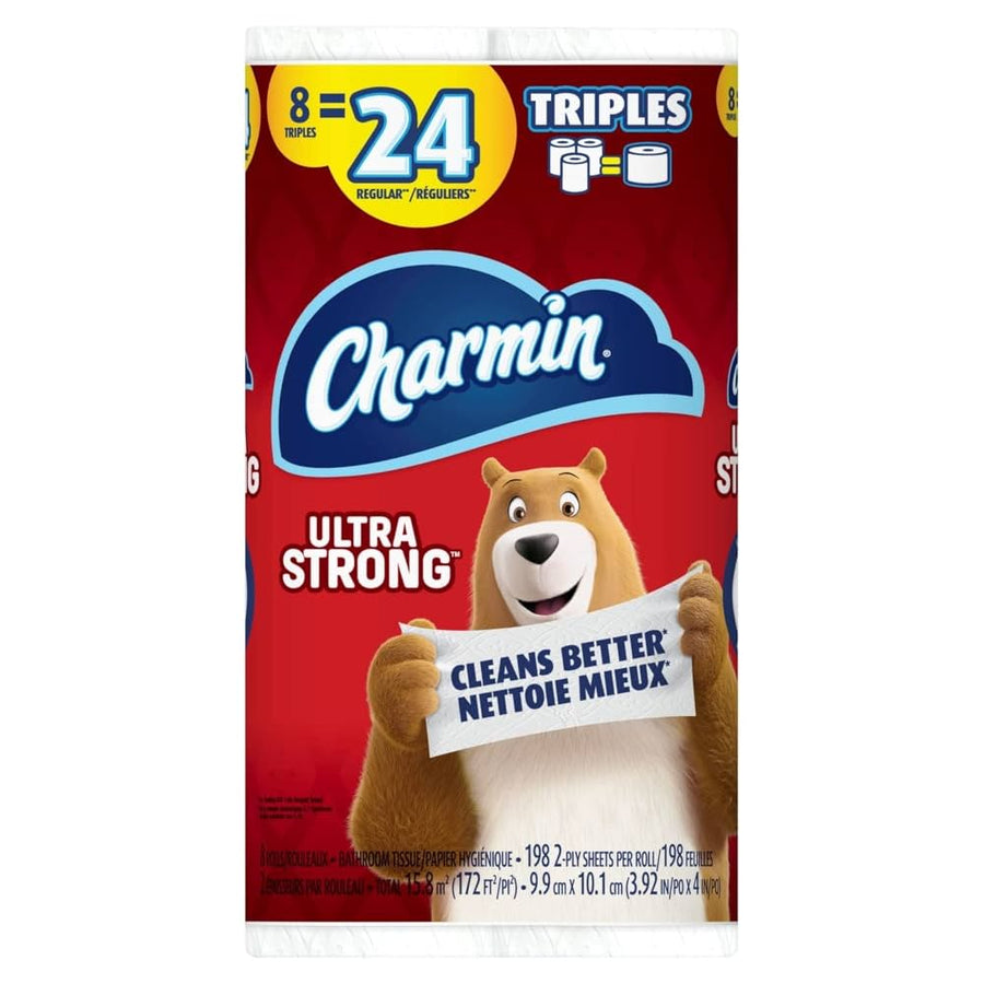 Charmin Bathroom Tissue - Ultra Strong - 8pk