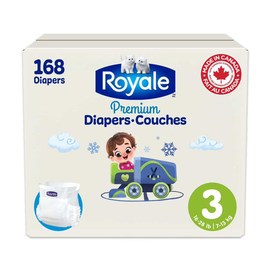 Royale Diapers - Size 3 - 78pk