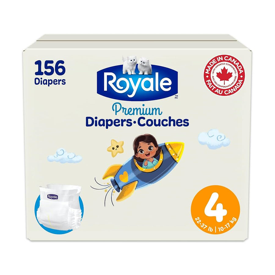 Royale Diapers - Size 4 - 66pk