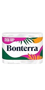 BONTERRA PAPER TOWELS 3=6 ROLLS 160 SHEETS