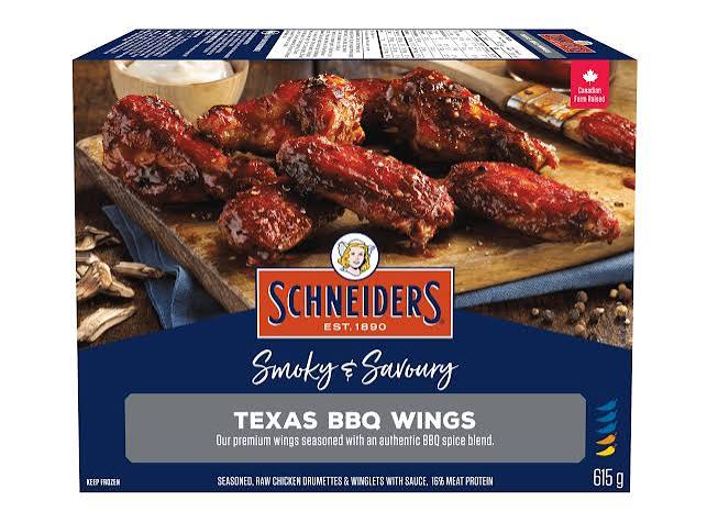 JMS TEXAS BBQ CHICKEN WINGS 615G