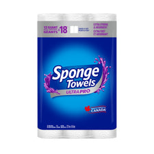 Image of SPONGE TOWELS SELECT A SIZE 2 ROLLS