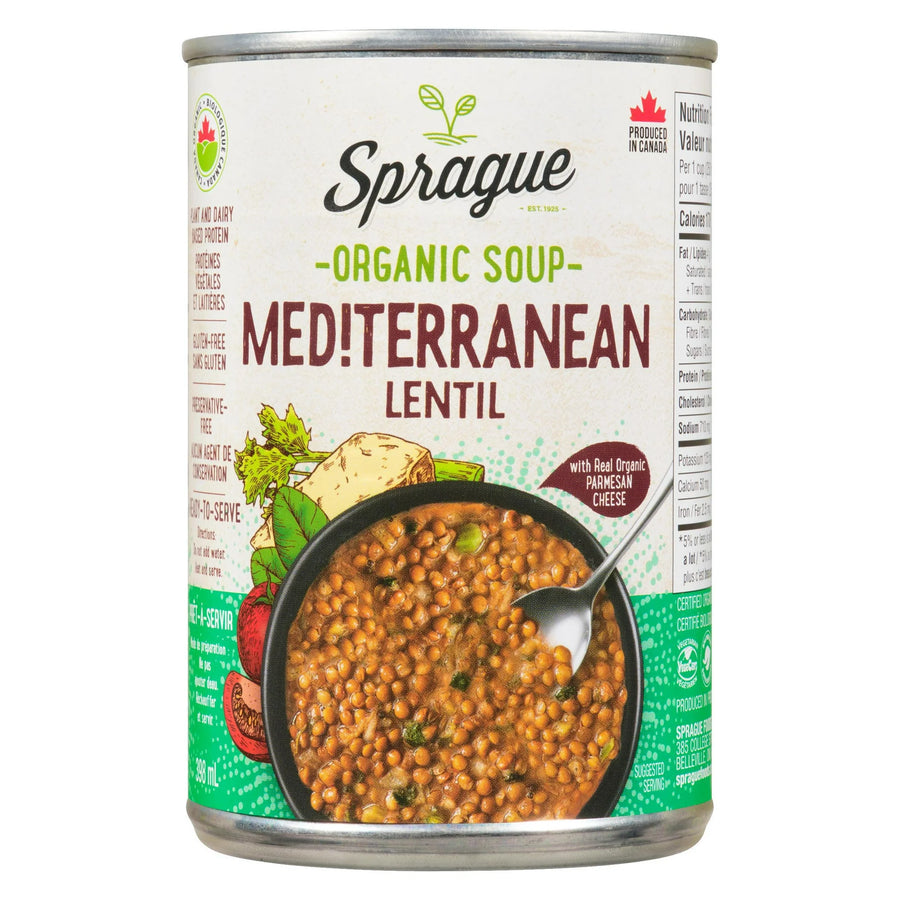 Sprague Mediterranean Lentil Soup 398mL