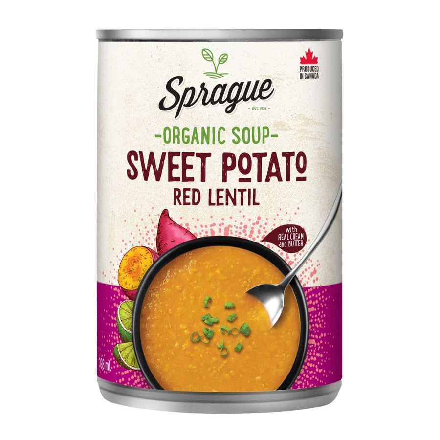 Sprague Sweet Potato Red Lentil Soup 398mL
