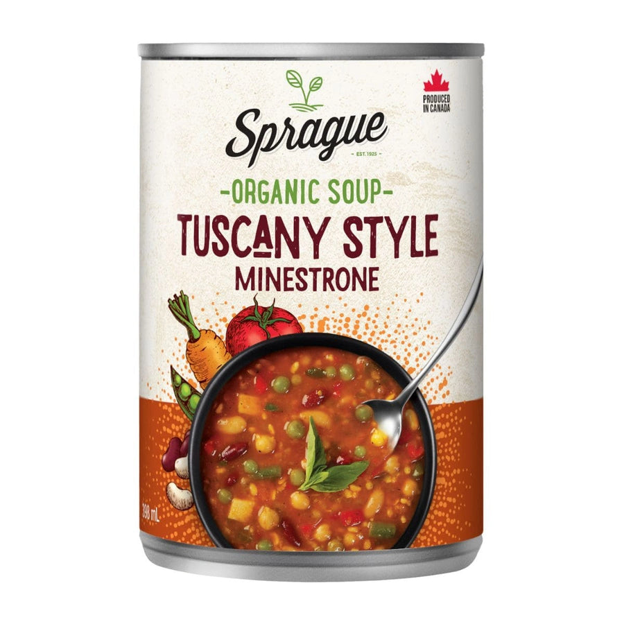 Sprague Tuscany Style Minestrone Soup 398mL
