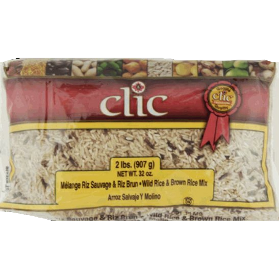 Clic Wild Rice & Brown Rice Mix 907g
