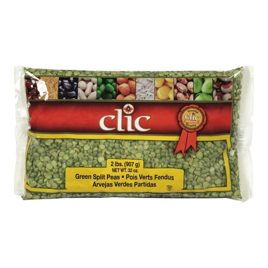 Clic Green Split Peas 907 G