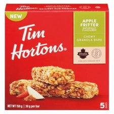 Image of Tim Hortons Apple Fritter Granola Bar 5 Pk 150 G