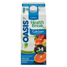 Image of Oasis Health Break Orange/Passion Fruit/Peach 1.75 L