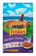 Image of Friskies Surfin' & Turfin' Dry Cat Food 1.43Kg
