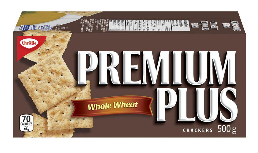 Premium Plus Crackers, Whole Wheat 500g