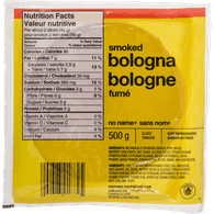 Image of No Name Bologna Sliced 500  G