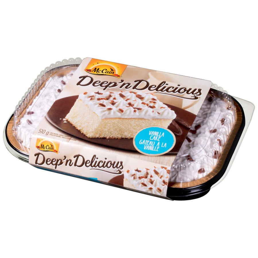 Mccain Deep & Delicious Vanilla Cake 510g