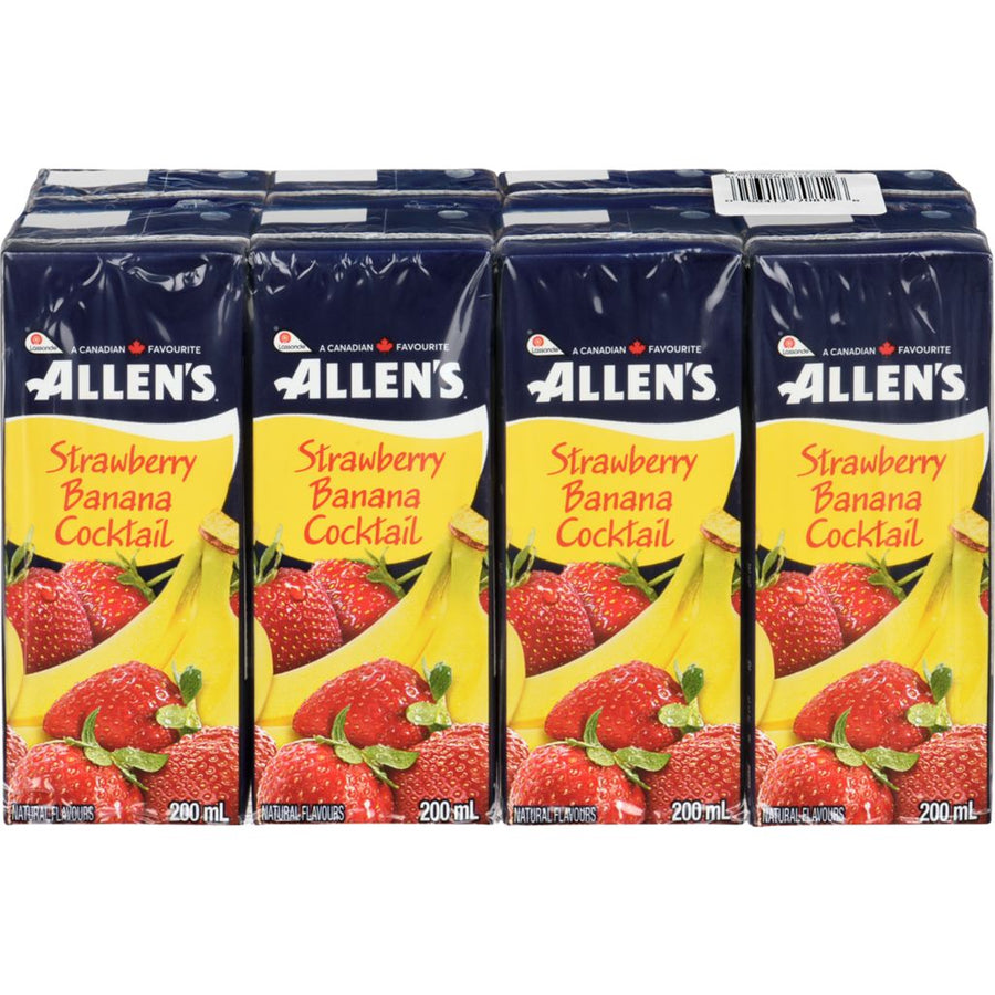 Allens Strawberry Banana Cocktail8X200Ml