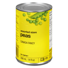 Image of No Name Peas Assorted 398 ML