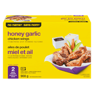 Image of No Name Chicken Wings, Honey Garlic 908g