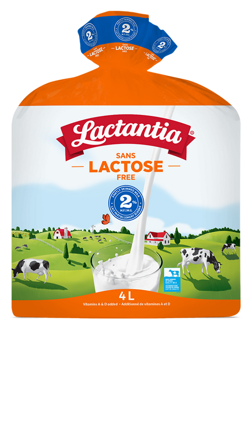 Lactantia Lactose Free Milk 2% 4 Lt