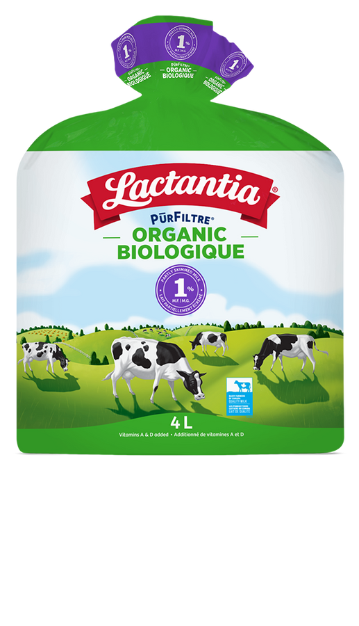 Lactantia Organic 1% Milk 4 Lt