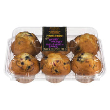 Image of Farmers Market Berry Medley Muffins 6 Pk